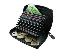 Vollrindleder Kreditkartenetui