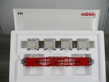 Märklin Spur H0 47076-02 Güterwagen Containertragwagen der DB in OVP
