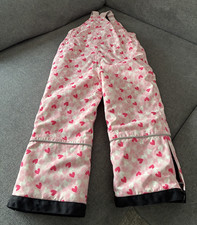 Steiff ® Tec Collection, Ski-Hose Rosa mit Herz Print, Gr. 104 *** wie NEU ***