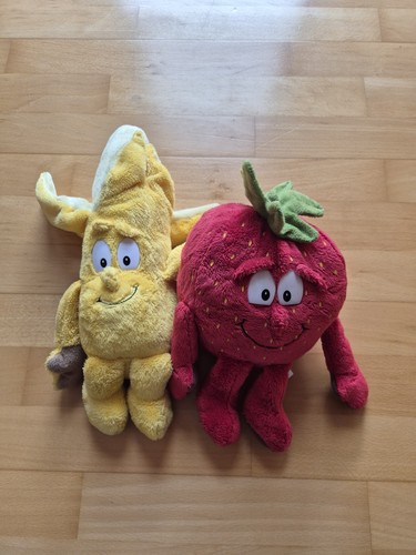 Plüschtier banane erdbeere - banane,