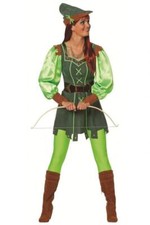 Robin Hood Jäger Girl Kostüm