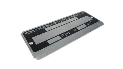Typenschild zhenhua dax monkey - typenschild,