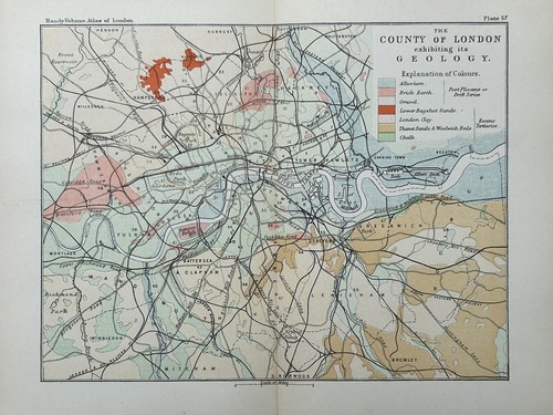 1900 geologische karte von - 1900,