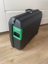 SAMSONITE Hartschalen-Trolley Reisekoffer Schwarz grün XL Neuwertig mit Innenf. 