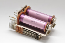 Vintage Fernmelde-Relais mit 2 Spulen von Siemens & Halske Typ V22431-D1616, NOS