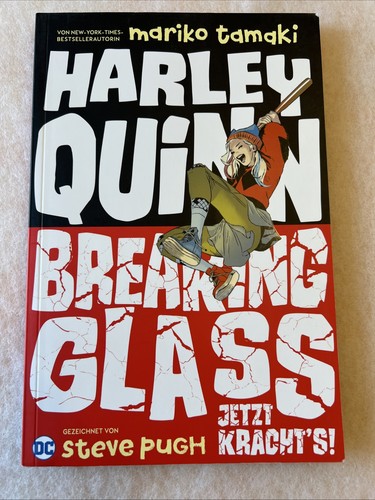 Harley quinn breaking glass - harley, quinn: