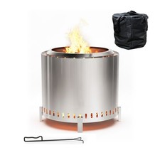 Feuerschale ohne Rauch