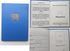 DDR blanko FDJ Ausweis / MB