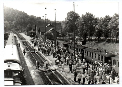Foto schmalspurbahn wilkau - foto,