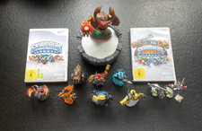 Nintendo Wii Skylanders Figuren Konvolut mit Spielen und Portal (ohne Empfänger)