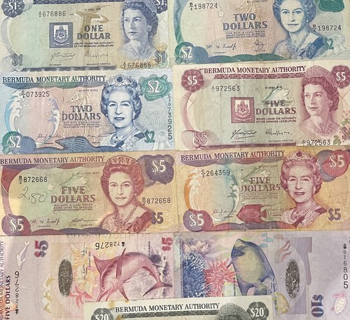 Bermudische dollar banknoten - dollar,