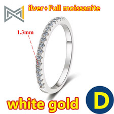 round Cut Moissanite Rings for