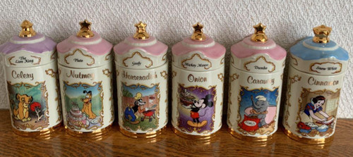 Lenox disney gewürzglas 6er - disney,