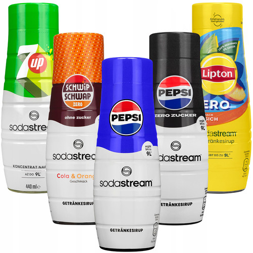 Neu sodastream sirup set - sodastream,