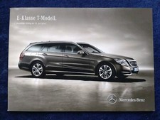 Mercedes E-Klasse W 211  T-Modell Preisliste 7.2010
