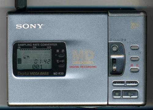 Sony r30 walkman - mz-r30, md