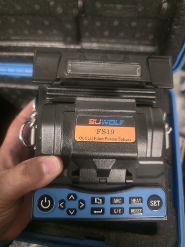 Defective fiber optic fusion - defective,