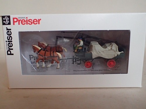 Preiser lieferwagen kutschern - preiser,