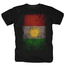 Kurdistan Kurden Retro Flag
