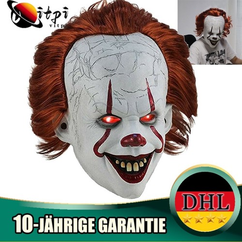 Killer clown maske halloween - killer,