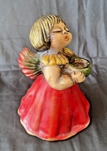 Vintage keramik engel - vintage,