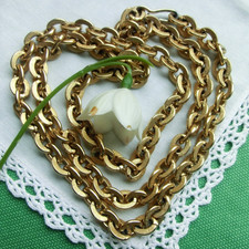 Vintage Halskette goldfarbene