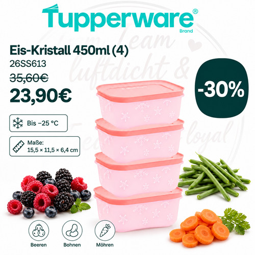 Tupperware eiskristall - tupperware,