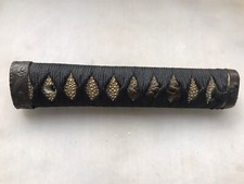 Ein moderner japanischer Tsuka (Schwertgriff) - Kunststoffkörper 17,5 cm lang