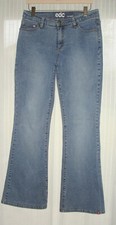 edc by Esprit Damen Jeans mit Schlag Schlaghose Stretch regular Gr. 42