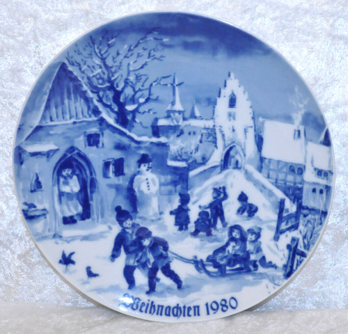 Wandteller weihnachten 1980 - weihnachten,