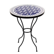 Marokkanischer Mosaiktisch "MAAR" Tisch Bistrotisch Gartentisch 60cm