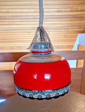 Vintage Deckenlampe aus Keramik Pendelleuchte Hängelampe H=30cm  D=30cm