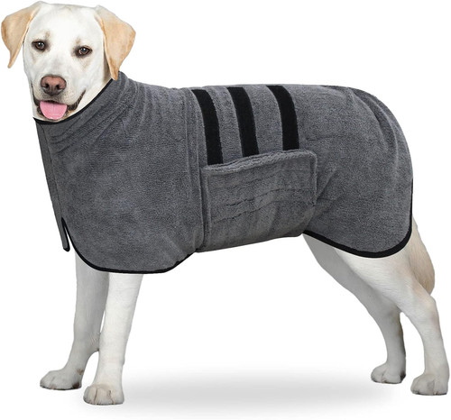 Hundebademantel mikrofaser - hundebademantel,