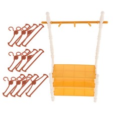  1 Set Puppe Kleiderständer