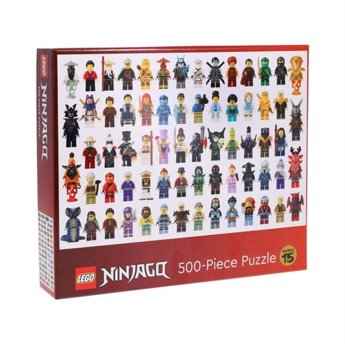 Lego ninjago 500 piece puzzle - ninjago,