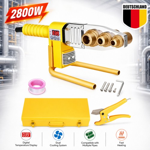 2800w rohrschweißgerät pe - pp,