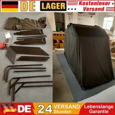 Wasserdichte Motorrad Zeltgarage Faltgarage Motorradgarage Motoguard Schwarz