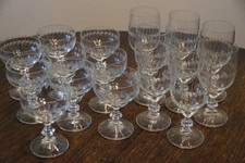 Konvolut 16 DDR Likörgläser