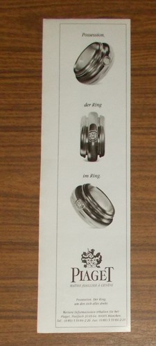 Seltene werbung piaget - seltene,