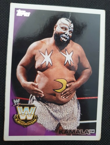 Wwe karte 105 kamala topps - kamala,