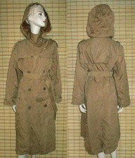 BRAUNER REGENMANTEL - RAINCOAT