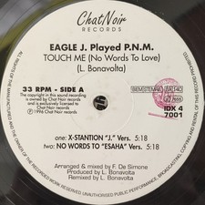 Eagle J. - Touch Me (No Words To Love), 12", (Vinyl)