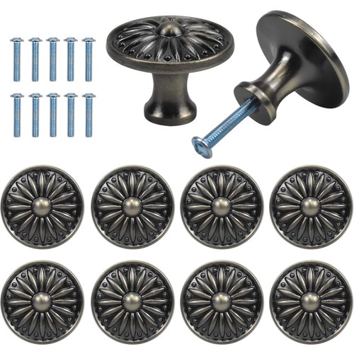 Vintage schubladenknopf bronze - schubladenknopf,