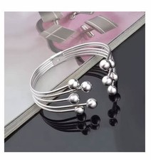 Armreif 925 Sterling Silber – Glänzend & Elegant