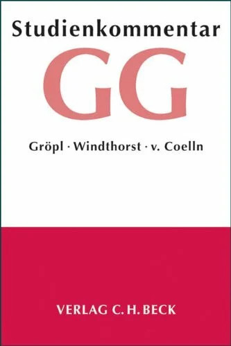 Grundgesetz studienkommentar - grundgesetz:,