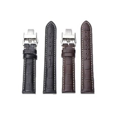 DISMAY Uhrenarmband Echtleder