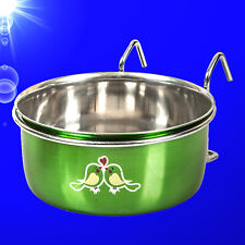 1A Vogel Nager 🐹🐦 EDELSTAHLNAPF ZUM EINHÄNGEN 0,30L Futternapf Zubehör Hamster