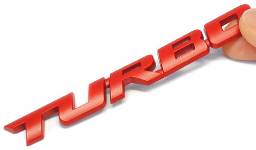 Turbo emblem zeichen chrom - zeichen,