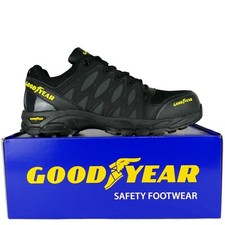 Sicherheitsschuhe Goodyear BLACK EDITION Arbeitsschuhe Atmungsaktiv S1P Gr.36-48