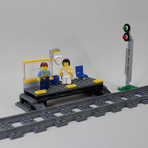 Lego city bahnhof - lego®, –